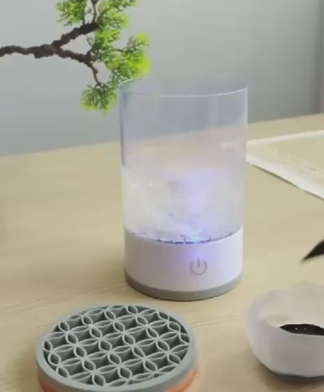 Automatic Makeup Brush Cleaner