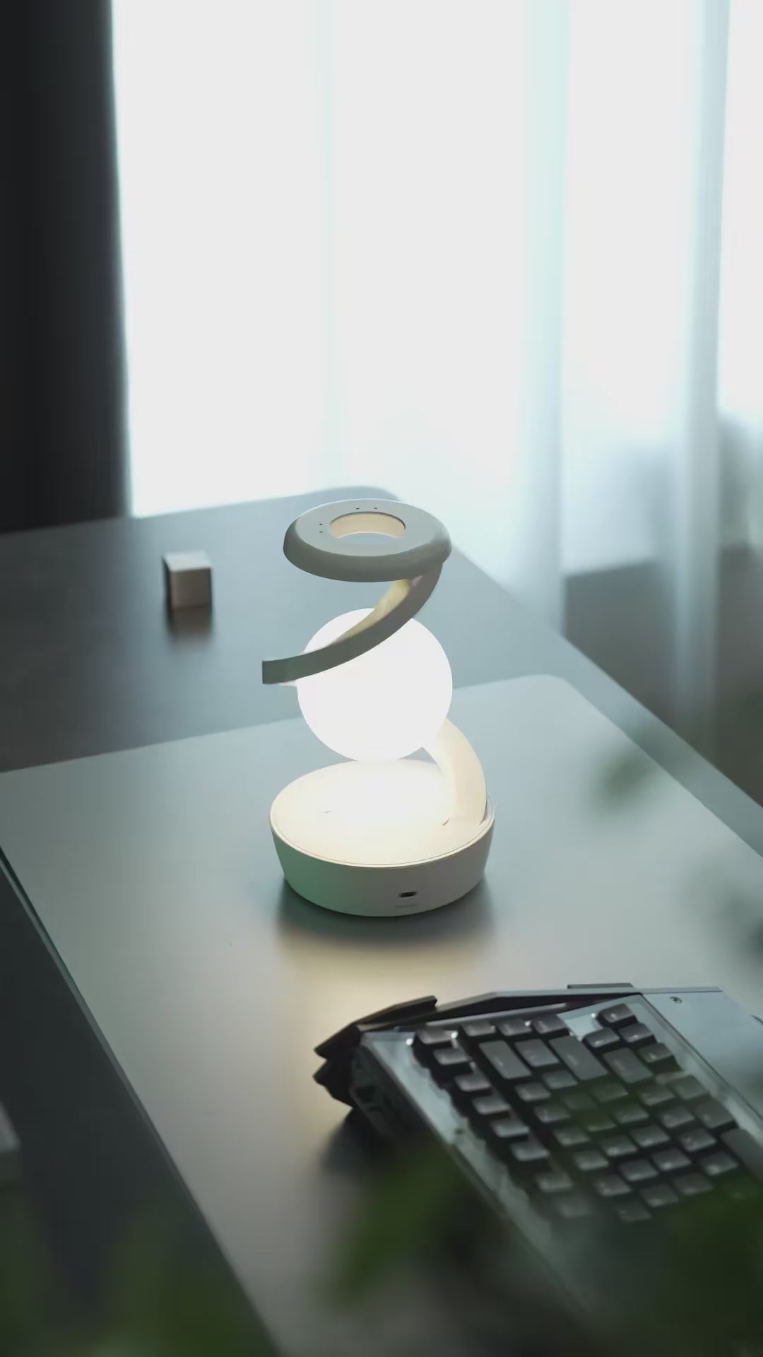 Rotating Moon Desk Lamp